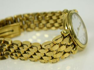 Vintage Raymond Weil Geneve 18K Gold Plated Women ' s Quartz Wrist Watch 9937 - 2 8