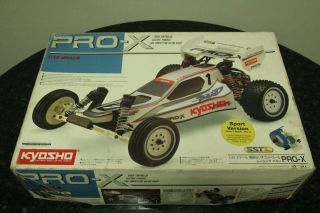 Very Rare,  Kyosho Pro - X 1/10 2wd Buggy Sport Version 30333 Sst Ep Nos