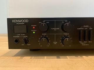 VINTAGE KENWOOD BASIC C2 Preamp Preamplifier w/MM&MC Phono Section - 2