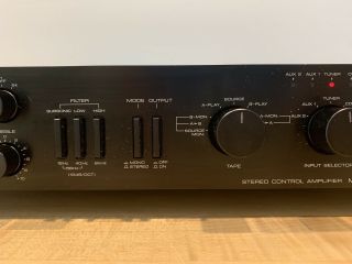 VINTAGE KENWOOD BASIC C2 Preamp Preamplifier w/MM&MC Phono Section - 3