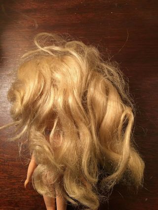 Vintage Rare Kenner 1972 Blythe Doll 4 Color Changing Eyes,  Blond,  6 lines 9
