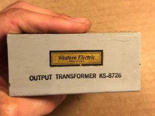 Vintage Western Electric Ks - 8726 Output Transformer Guaranteed