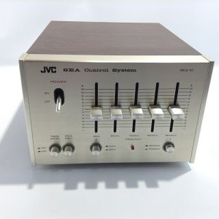 JVC SEA - 10 70 ' s Stereo Graphic Equalizer Rare Vintage 5 Band JAPAN EQ: 2