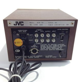JVC SEA - 10 70 ' s Stereo Graphic Equalizer Rare Vintage 5 Band JAPAN EQ: 5