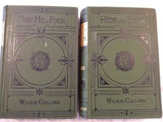 Set Of Vintage Wilkie Collins Books Chatto & Windus