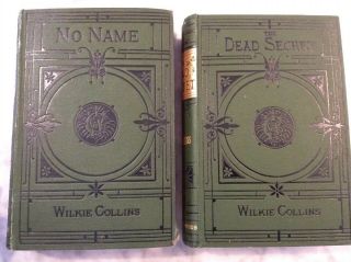 Set Of Vintage Wilkie Collins Books Chatto & Windus 3