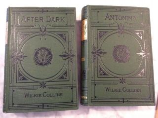 Set Of Vintage Wilkie Collins Books Chatto & Windus 4