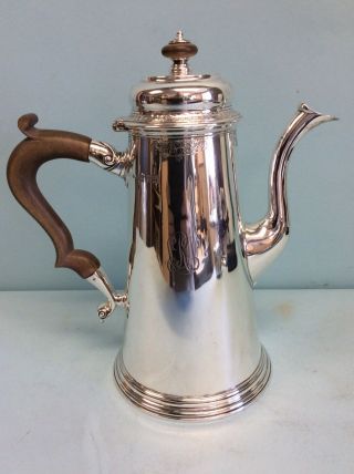 Sterling Silver Teapot By Crichton Bros.  London/ny 1921