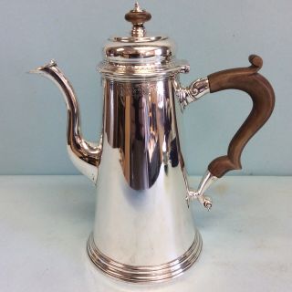 Sterling Silver Teapot by Crichton Bros.  London/NY 1921 6