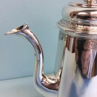 Sterling Silver Teapot by Crichton Bros.  London/NY 1921 7