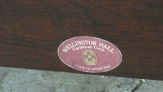 Wellington Hall Queen Headboard Chippendale Mahogany 5