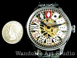 LONGINES Vintage Men ' s Wrist Watch Skeleton Noble Design Mens Wristwatch Swiss 11