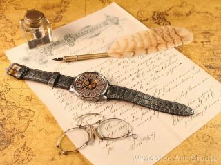 LONGINES Vintage Men ' s Wrist Watch Skeleton Noble Design Mens Wristwatch Swiss 2