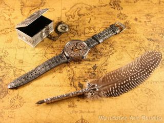 LONGINES Vintage Men ' s Wrist Watch Skeleton Noble Design Mens Wristwatch Swiss 4