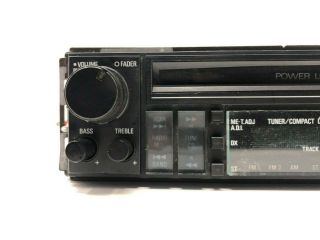 Vintage ALPINE 7900 Car Stereo CD Player AM/FM Tuner As Parts 7909 ERA 1986 6