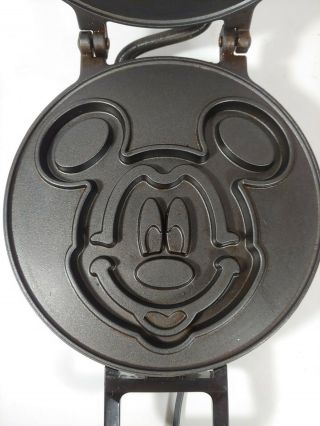 Vintage Vitantonio Disney Mickey Mouse Waffler 950 Pancake Maker Baker Waffle