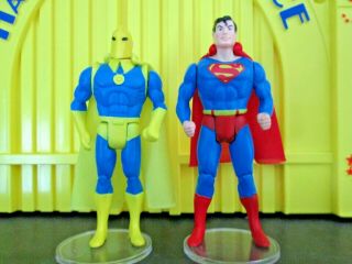 Vintage Kenner Powers Superman And Dr.  Fate Loose Near Mint/mint Complete