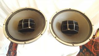 Pair Altec Lansing 603 - B Speakers 8 Ohm Vintage Speakers 2