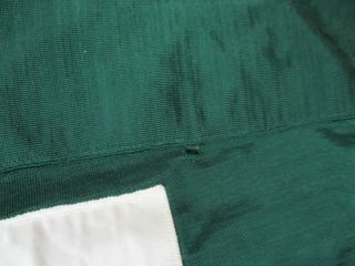 VINTAGE Sand Knit Football Jersey Adult Extra Large Green Yellow Packers 50s 60s 11