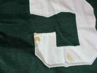 VINTAGE Sand Knit Football Jersey Adult Extra Large Green Yellow Packers 50s 60s 4