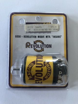 Vintage Team Losi Revolution “insane” Brushed Race Motor - Packaging - Very Rare