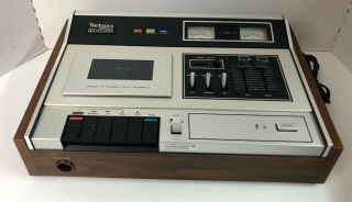 Vintage Technics By Panasonic Cassette Deck Player Recorder Rs - 263us With Cover