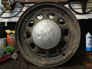 Vintage Plymouth Artillery Wheel,  16 " X4 " 5 On 4 1/2 Bolt Circle,  1934,  Other
