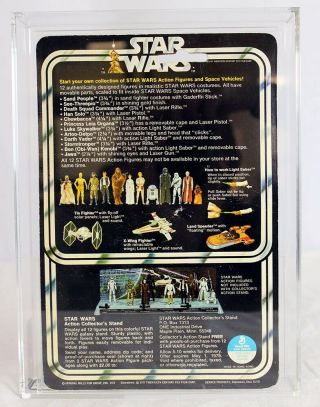 1978 Vintage Star Wars Carded 12 Back - C C - 3PO Action Figure // AFA 80,  NM - NR 3