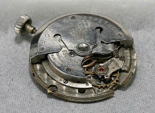Rare & Collectable 1950 ' s Rolex Cal 1030 Butterfly Rotor Automatic Movement 7