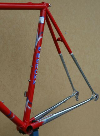 Vintage Eddy Merckx Corsa - 01 dedacciai Zero Uno OS steel frame frameset 56cm 10