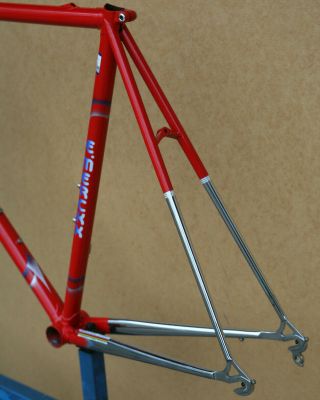 Vintage Eddy Merckx Corsa - 01 dedacciai Zero Uno OS steel frame frameset 56cm 11