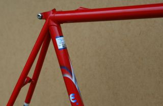 Vintage Eddy Merckx Corsa - 01 dedacciai Zero Uno OS steel frame frameset 56cm 3