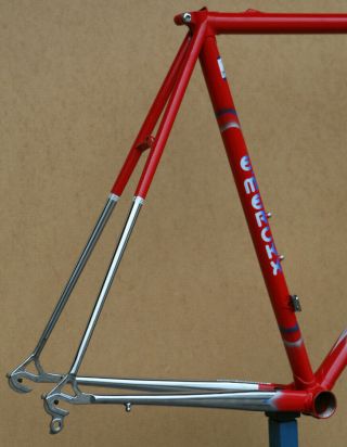 Vintage Eddy Merckx Corsa - 01 dedacciai Zero Uno OS steel frame frameset 56cm 5