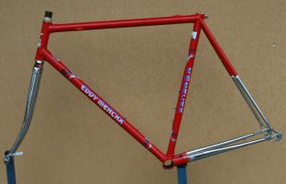 Vintage Eddy Merckx Corsa - 01 dedacciai Zero Uno OS steel frame frameset 56cm 8