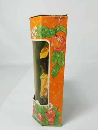Vintage Strawberry Shortcake Orange Blossom Berrykin Doll & Orange Berrykin 10