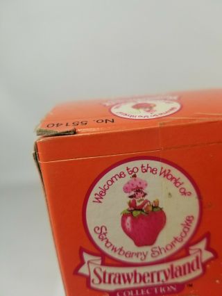 Very Rare Strawberry Shortcake Peach Blush Berrykin Doll Vintage Kenner 5