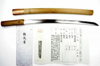Legit Attested & Daimyo Regist: Japanese Wakizashi Sword Samurai Katana Nihonto