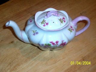 Vintage Shelley Stocks Pattern 13428 Teapot