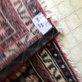 Vintage 9X12 Wool Hand - Knotted Red Tribal Area Rug 6