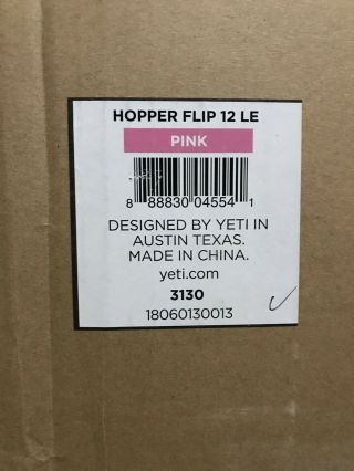 Yeti Hopper Flip 12 Pink RARE Limited Edition 6