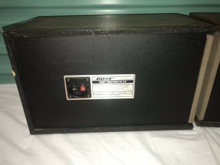 Vintage BOSE 301 Series II Direct Reflecting Speakers 8