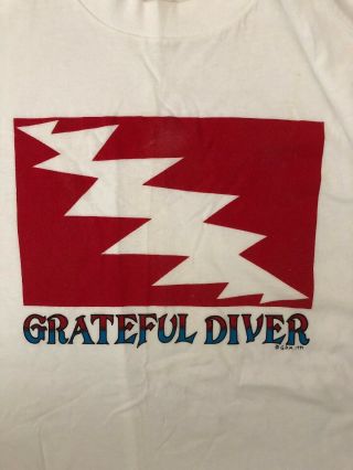 Grateful Dead Vintage T - Shirt “grateful Diver” 1994