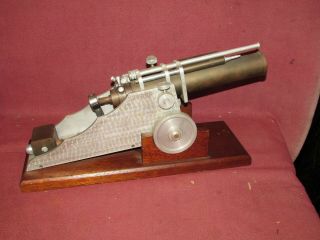 Vintage Machine Made Cannon Model Industrial Design Steampunk