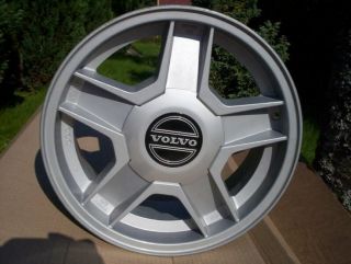 Nos Very Rare Volvo 140 160 1967 - 1974 5 Spoke Aluminum Wheel,  Hubcap 1129105