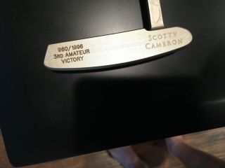 Scotty Cameron Tiger Woods Us Amateur 3rd Victory Putter Very Rare
