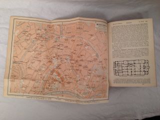 Karl Baedeker - RUSSIA - First and Only English Edition 1914,  RARE,  Folding Maps 10