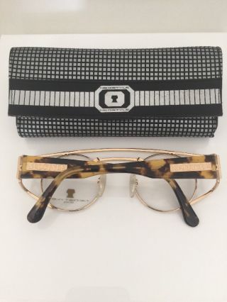 Rare Vintage Neostyle Superstar 1 C.  535 Gold & Tortoise Eyeglasses Germany 4