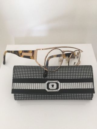 Rare Vintage Neostyle Superstar 1 C.  535 Gold & Tortoise Eyeglasses Germany 5