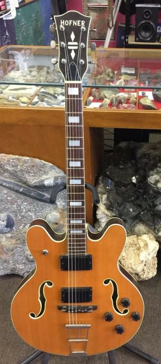 Vintage 1970’s Hofner 4572 Deluxe Electric Guitar Rare Unlisted Model