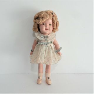 Ideal Shirley Temple Composition Doll w/ Box 3